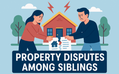 Property Disputes Among Siblings: Legal Steps to Resolve Them